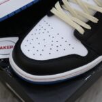 Giày Nike Air Jordan 1 Low ‘White Industrial Blue Siren Red’ Best Quality