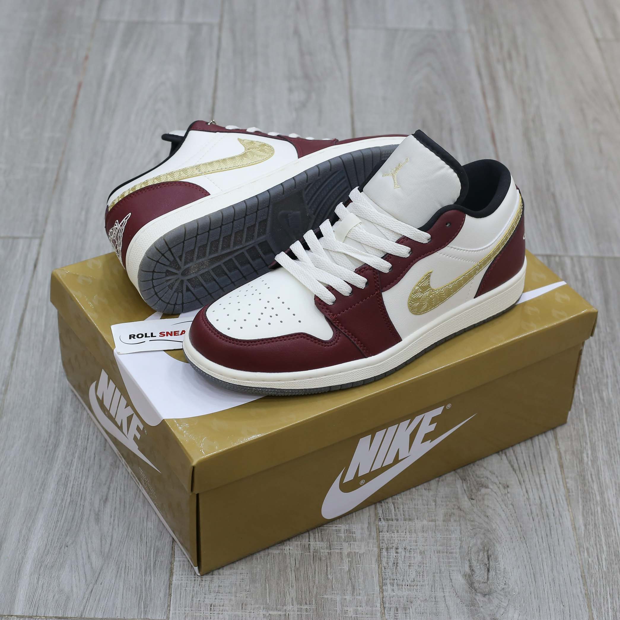 Giày Nike Air Jordan 1 Low Year of the Dragon (2024) (Women’s) Like Auth