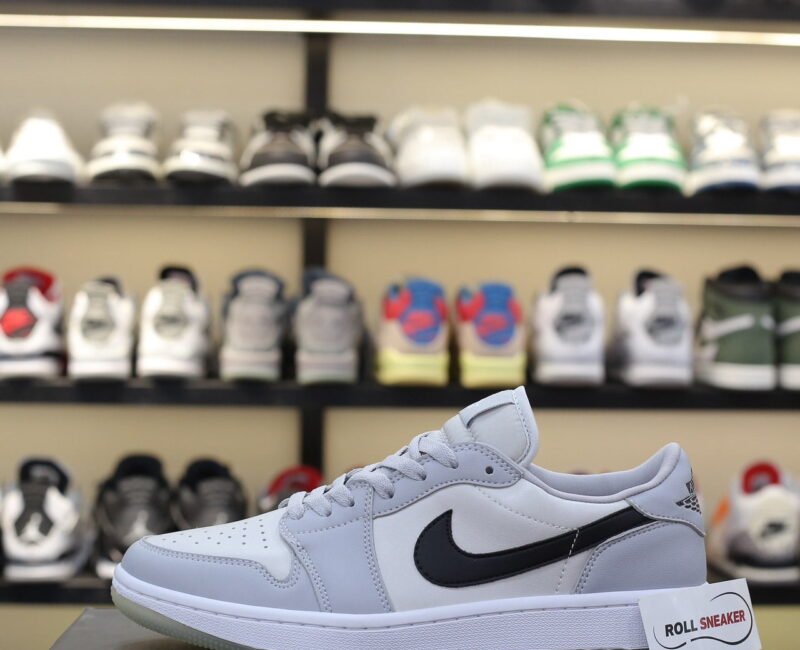 Giày Nike Air Jordan 1 Retro Low Golf ‘Wolf Grey’ Like Auth