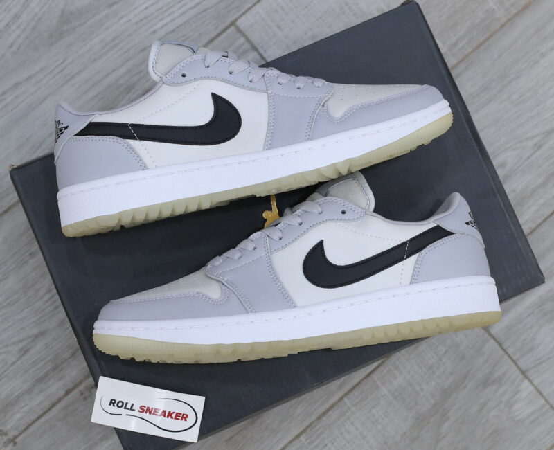 Giày Nike Air Jordan 1 Retro Low Golf ‘Wolf Grey’ Like Auth
