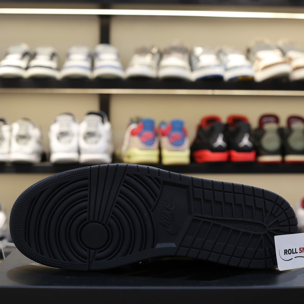 Giày Nike Air Jordan 1 Retro Low OG SP Travis Scott ‘Black Phantom’ Best Quality