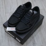 Giày Nike Air Jordan 1 Retro Low OG SP Travis Scott ‘Black Phantom’ Best Quality