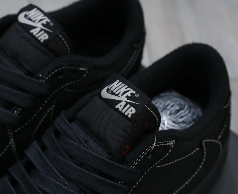 Giày Nike Air Jordan 1 Retro Low OG SP Travis Scott ‘Black Phantom’ Best Quality