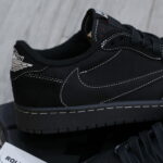 Giày Nike Air Jordan 1 Retro Low OG SP Travis Scott ‘Black Phantom’ Best Quality