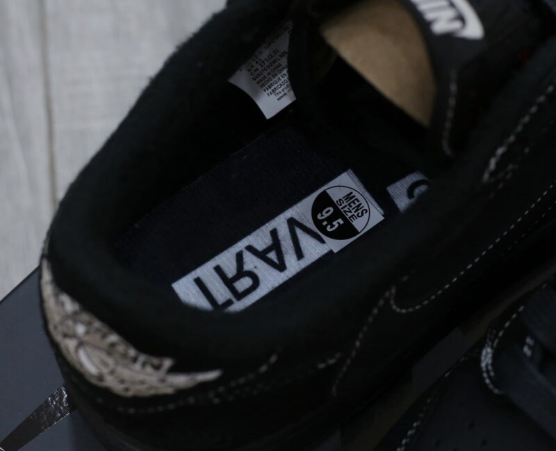 Giày Nike Air Jordan 1 Retro Low OG SP Travis Scott ‘Black Phantom’ Best Quality