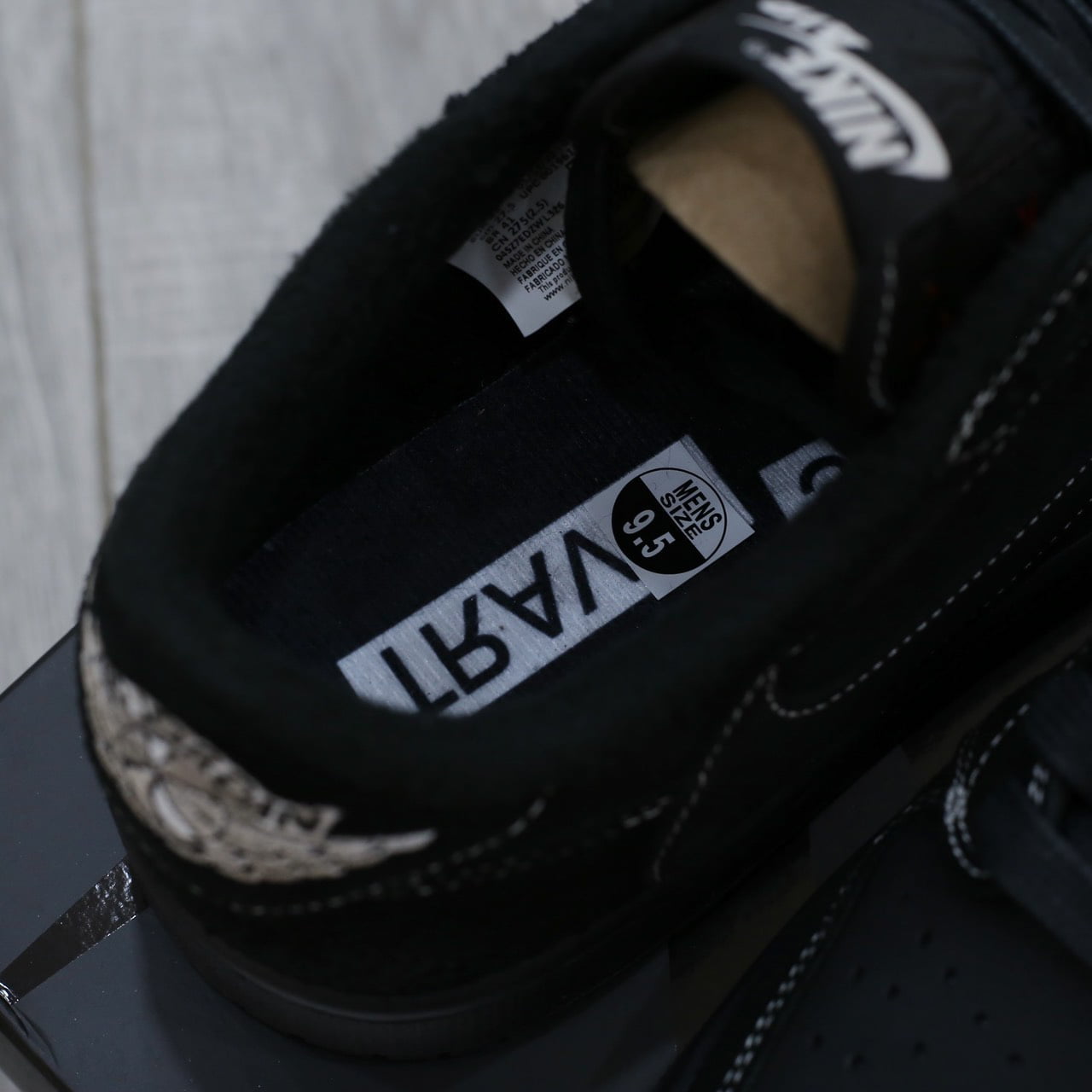 Giày Nike Air Jordan 1 Retro Low OG SP Travis Scott ‘Black Phantom’ Best Quality