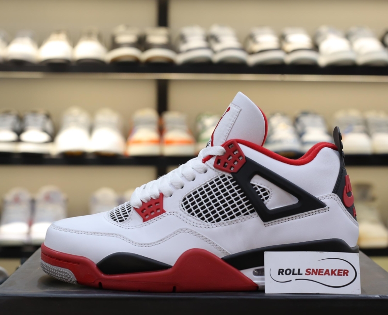 Giày Nike Air Jordan 4 Fire Red Best Quality