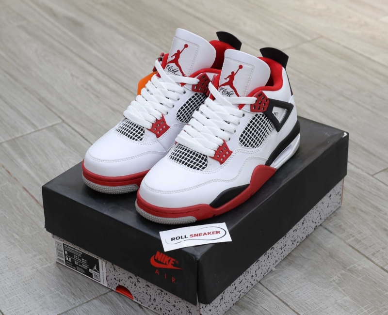 Giày Nike Air Jordan 4 Fire Red Best Quality