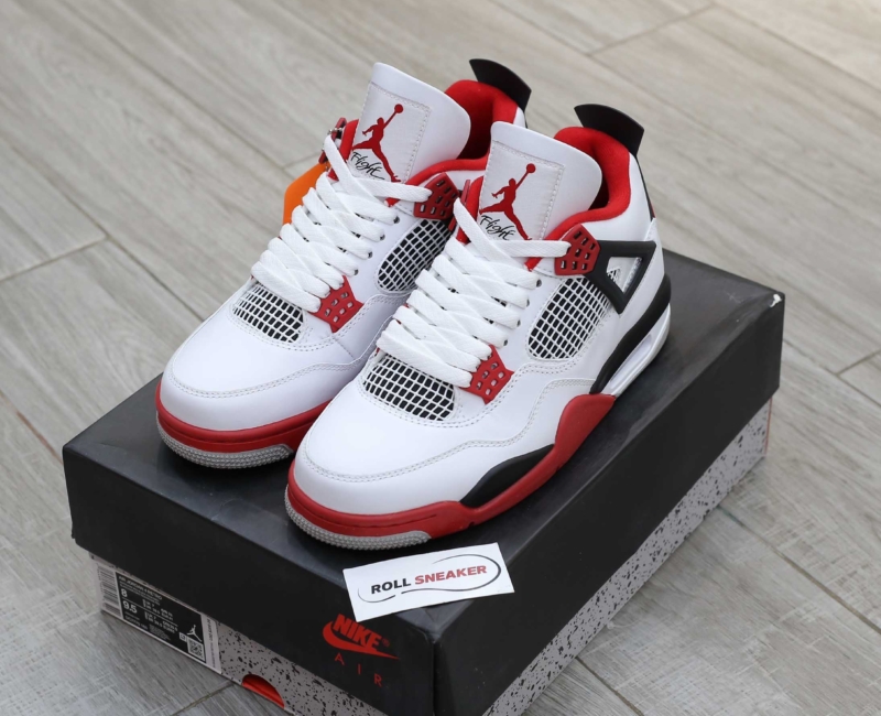 Giày Nike Air Jordan 4 Fire Red Best Quality