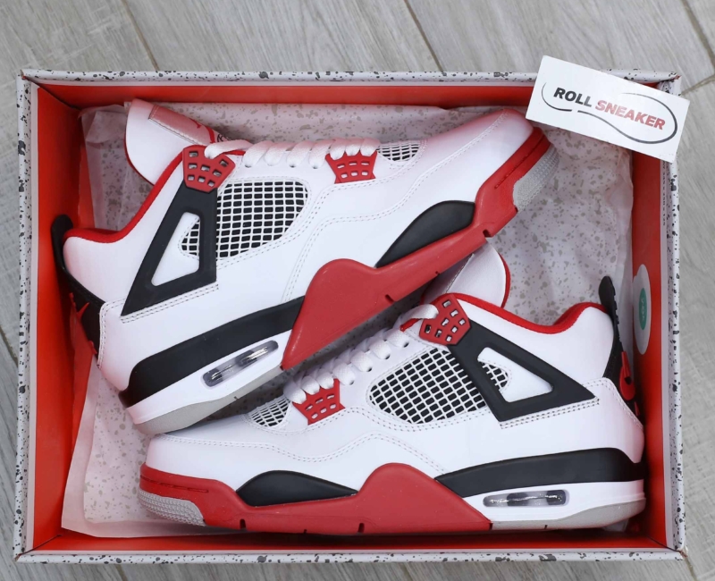 Giày Nike Air Jordan 4 Fire Red Best Quality