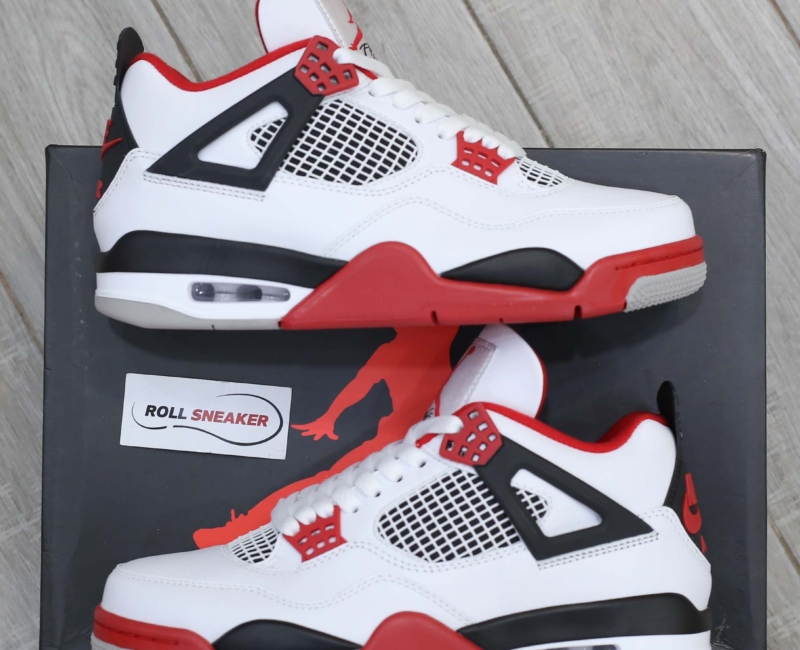 Giày Nike Air Jordan 4 Fire Red Best Quality