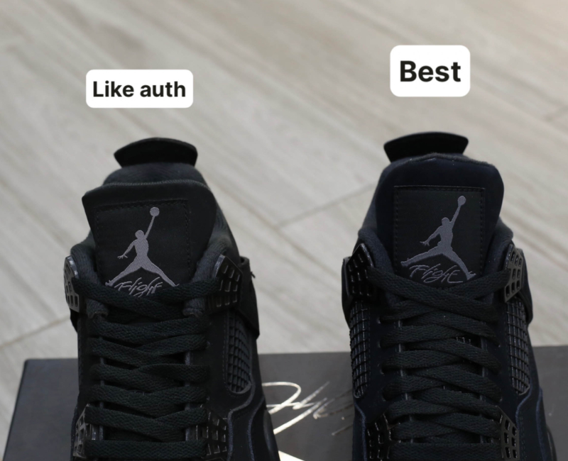 Giày Nike Air Jordan 4 Retro ‘Black Cat’ Best Quality
