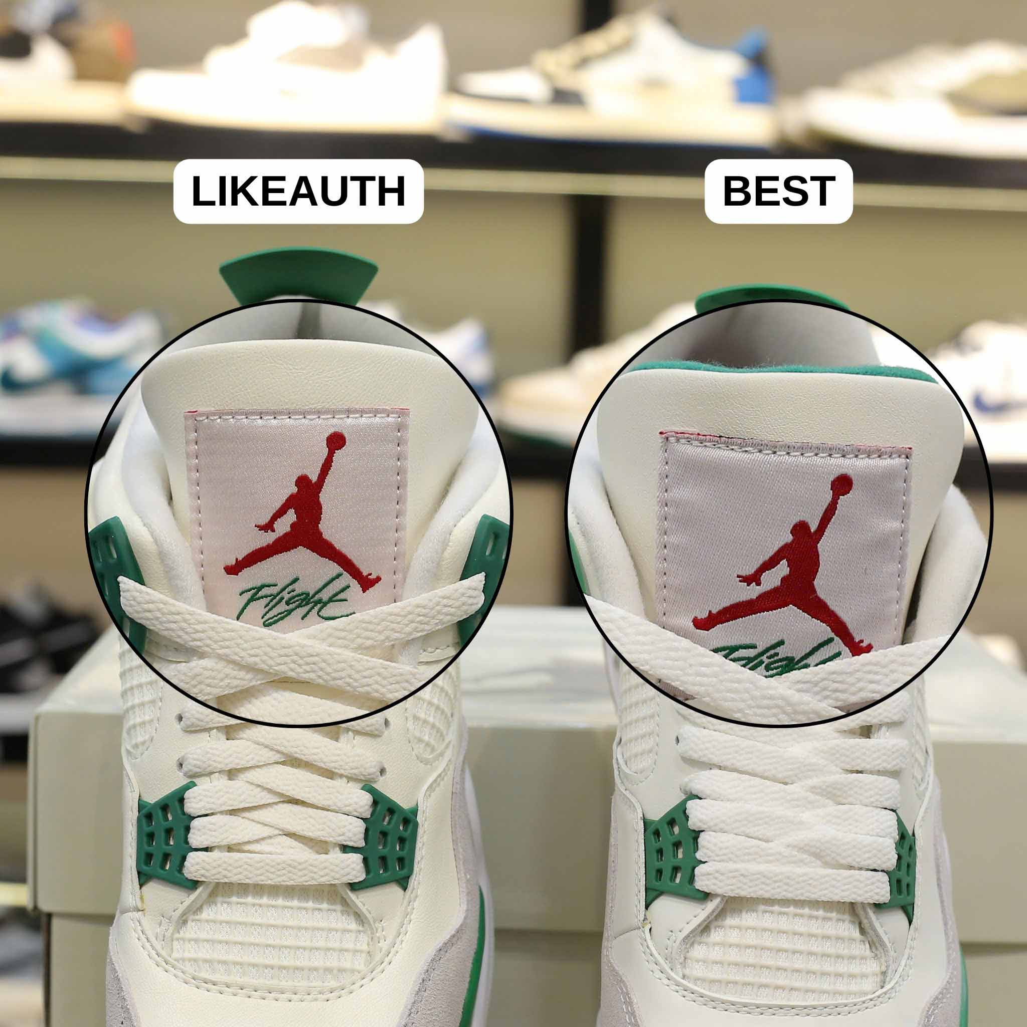 Giày Nike Air Jordan 4 Retro ‘Pine Green Best Quality