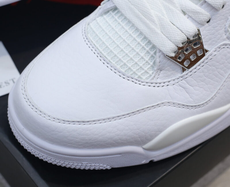 Giày Nike Air Jordan 4 Retro Pure Money (full trắng) Best Quality