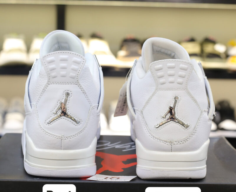 Giày Nike Air Jordan 4 Retro Pure Money (full trắng) Best Quality