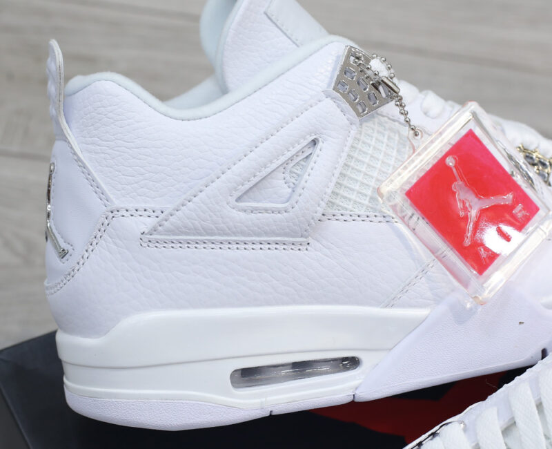 Giày Nike Air Jordan 4 Retro Pure Money (full trắng) Best Quality