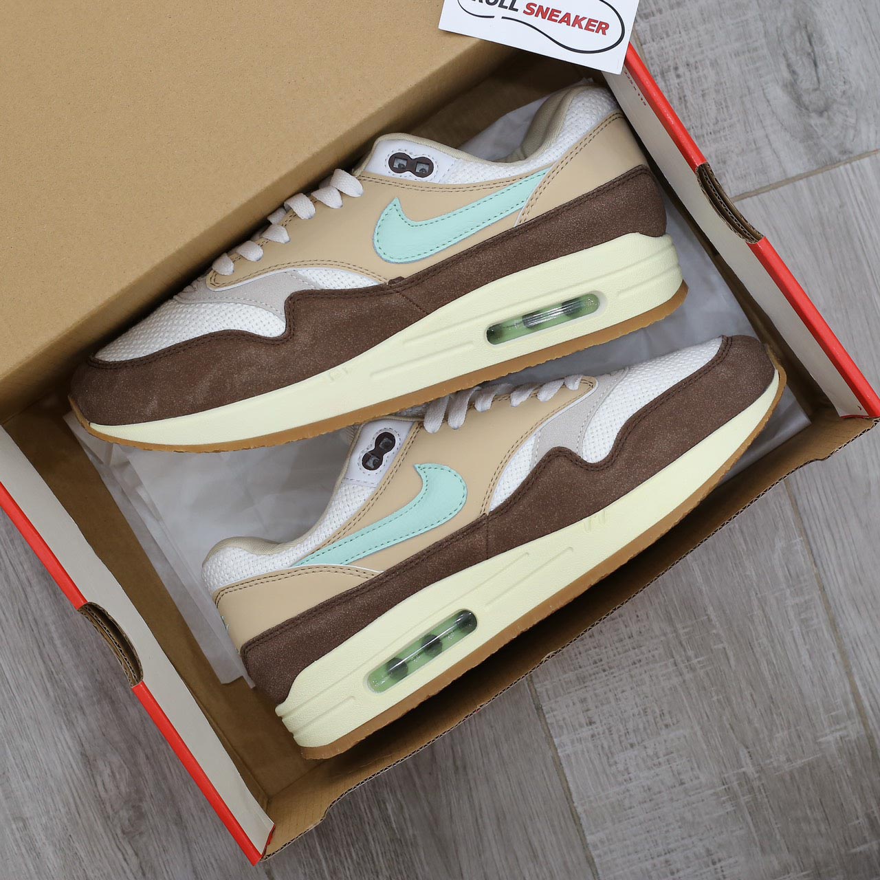 Giày Nike Air Max 1 Premium QS 2 ‘Crepe Hemp’ Like Auth