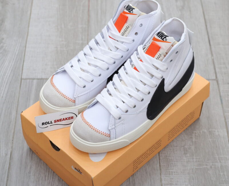 Giày Nike Blazer Mid ’77 Jumbo ‘White Black’ Like Auth