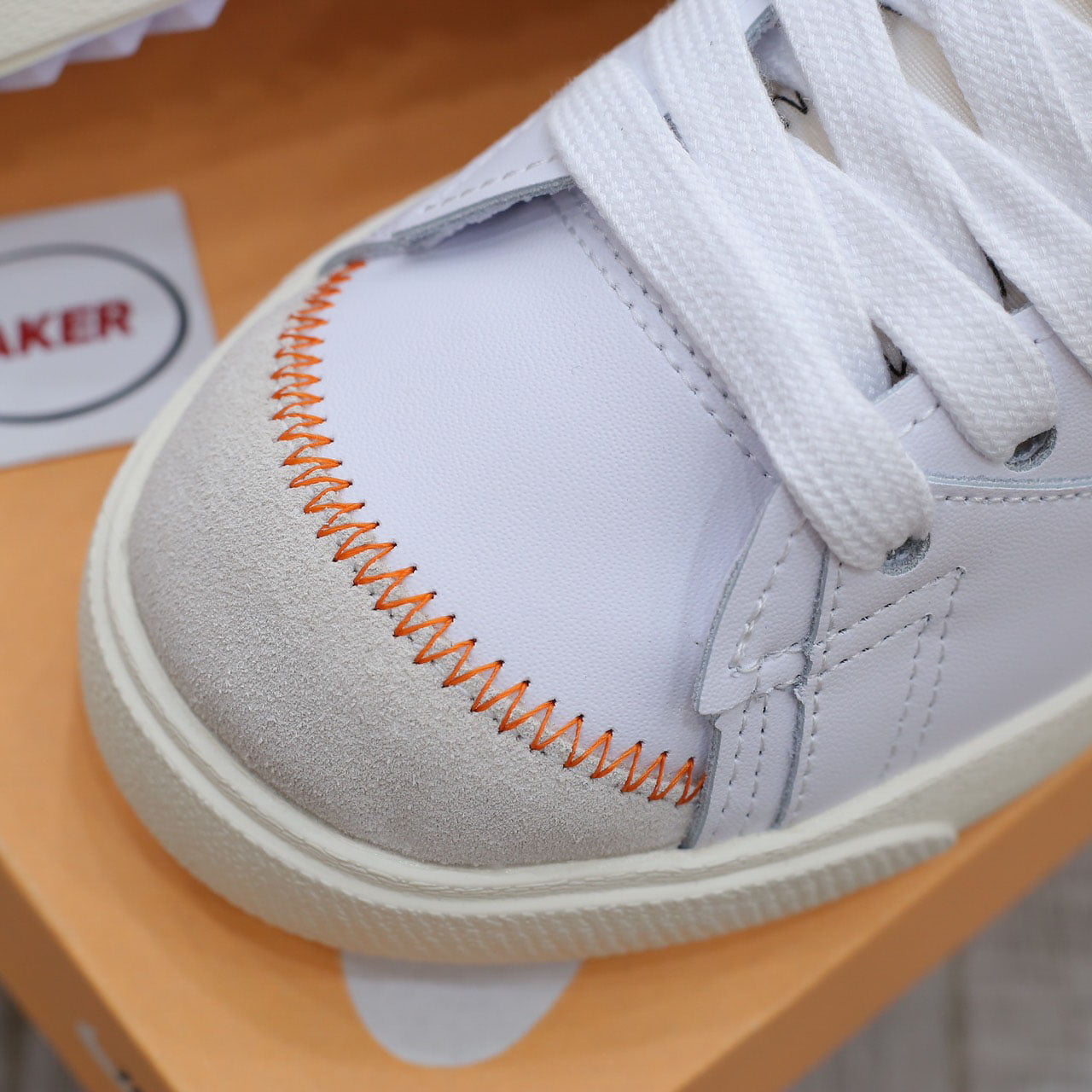 Giày Nike Blazer Mid ’77 Jumbo ‘White Black’ Like Auth