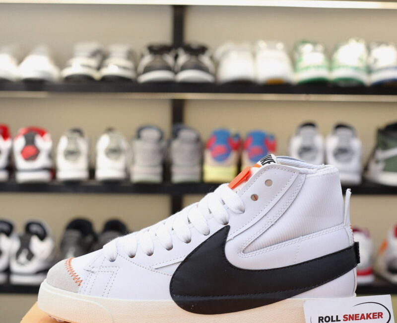Giày Nike Blazer Mid ’77 Jumbo ‘White Black’ Like Auth