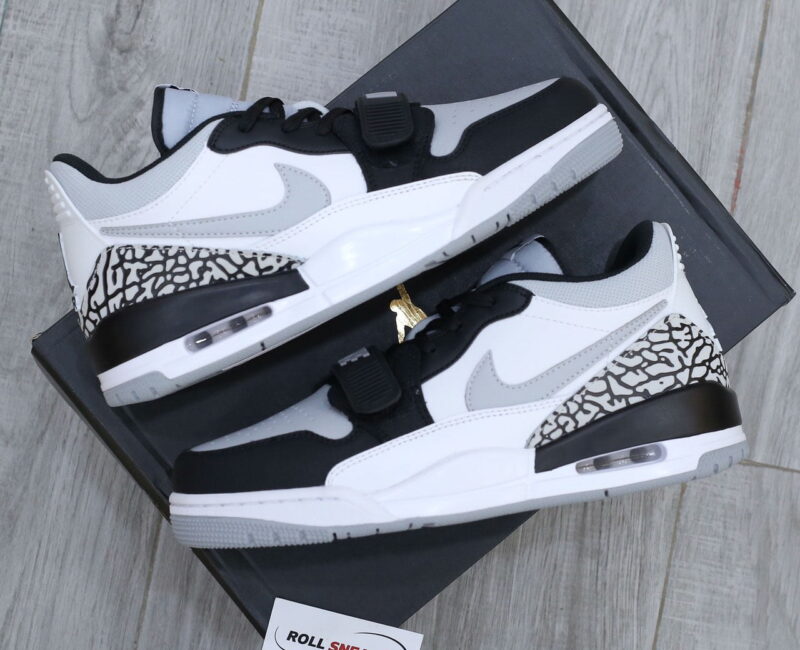 Giày Nike Jordan Legacy 312 Low GS ‘White Black Grey’ Like Auth