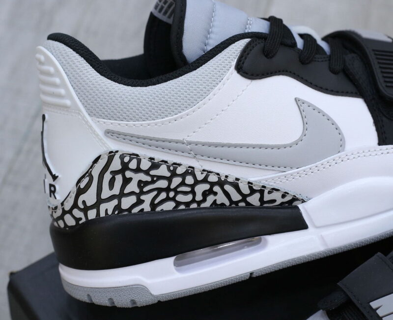 Giày Nike Jordan Legacy 312 Low GS ‘White Black Grey’ Like Auth