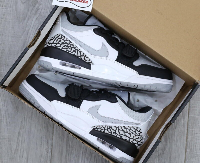 Giày Nike Jordan Legacy 312 Low GS ‘White Black Grey’ Like Auth