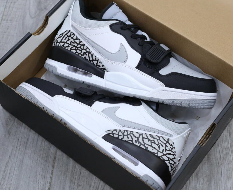 Giày Nike Jordan Legacy 312 Low GS ‘White Black Grey’ Like Auth