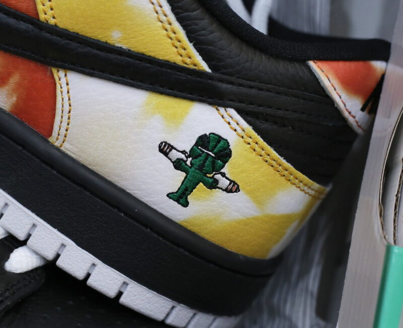 Giày Nike SB Dunk Low ‘Tie Dye Raygun Black’ Like Auth