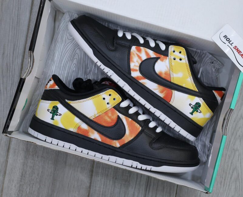Giày Nike SB Dunk Low ‘Tie Dye Raygun Black’ Like Auth