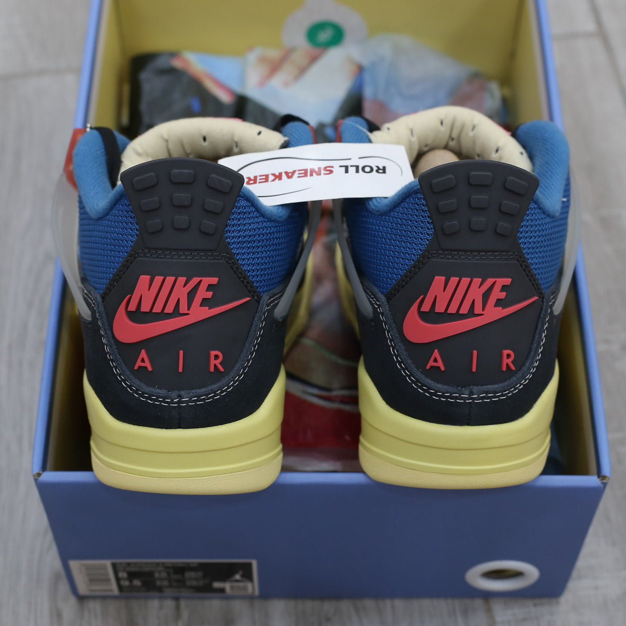 Giày Nike Union LA x Air Jordan 4 Retro ‘Off Noir’ Best Quality