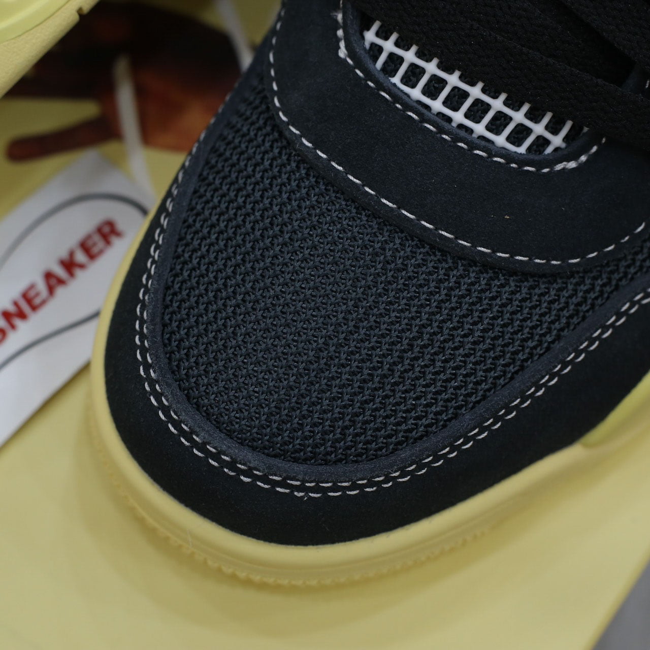 Giày Nike Union LA x Air Jordan 4 Retro ‘Off Noir’ Best Quality