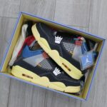 Giày Nike Union LA x Air Jordan 4 Retro ‘Off Noir’ Best Quality