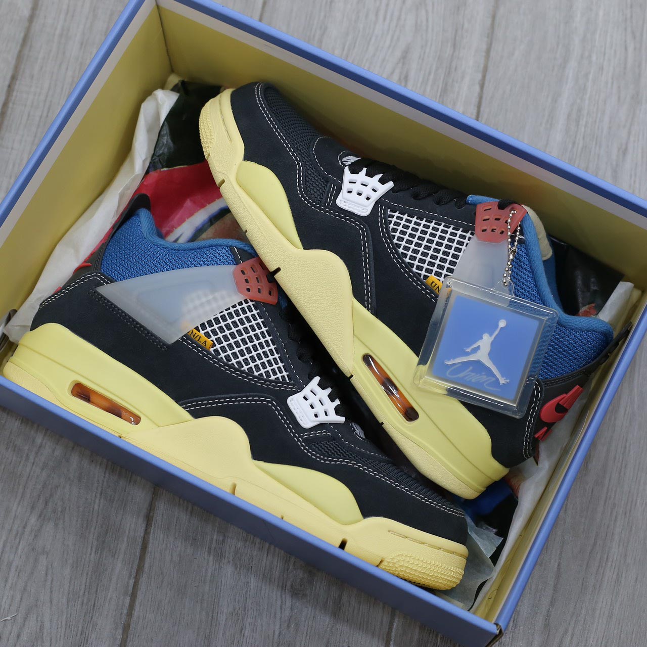 Giày Nike Union LA x Air Jordan 4 Retro ‘Off Noir’ Best Quality