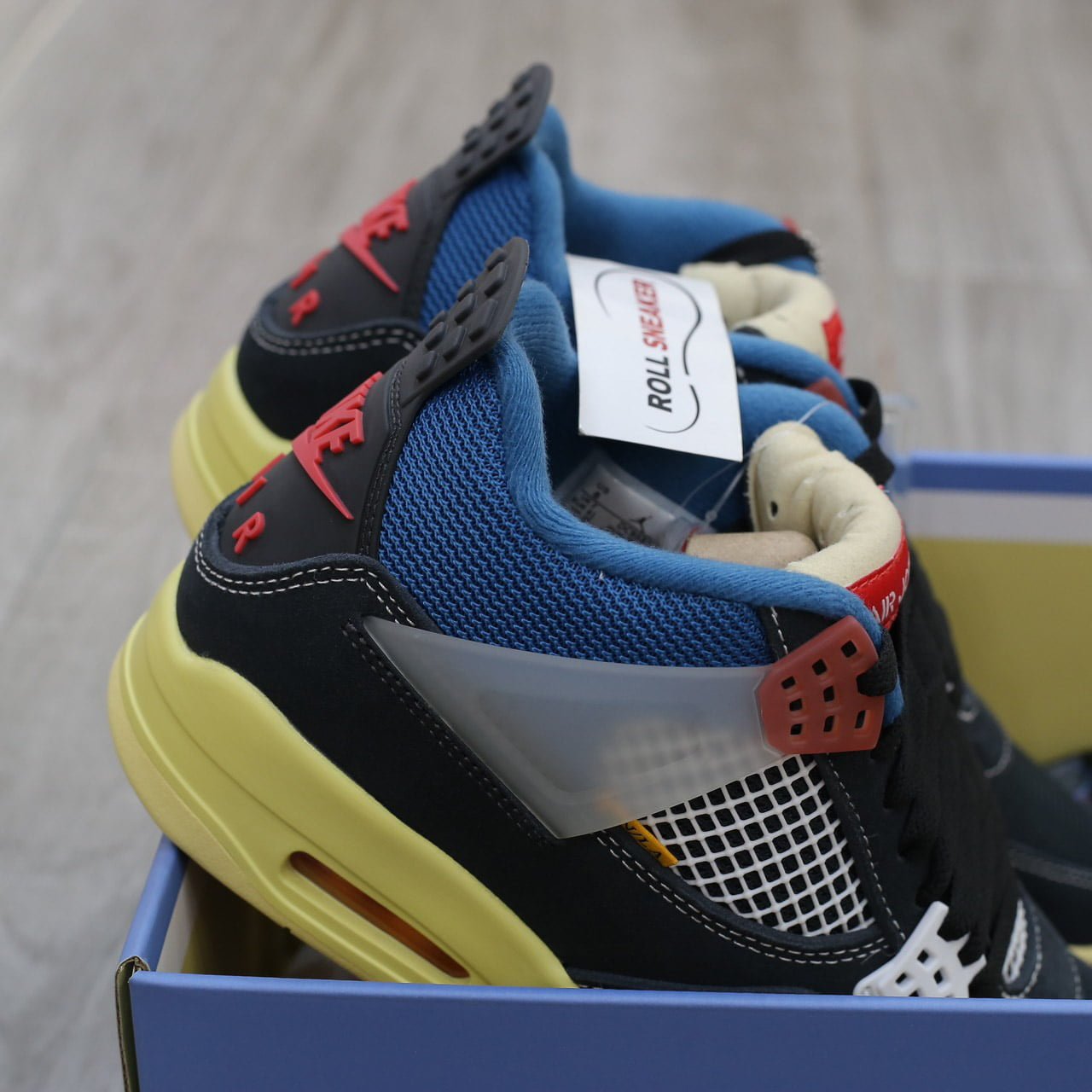 Giày Nike Union LA x Air Jordan 4 Retro ‘Off Noir’ Best Quality