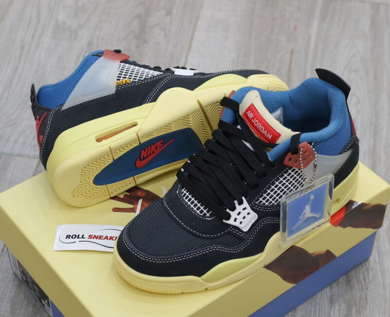 Giày Nike Union LA x Air Jordan 4 Retro ‘Off Noir’ Best Quality