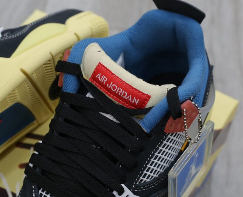 Giày Nike Union LA x Air Jordan 4 Retro ‘Off Noir’ Best Quality