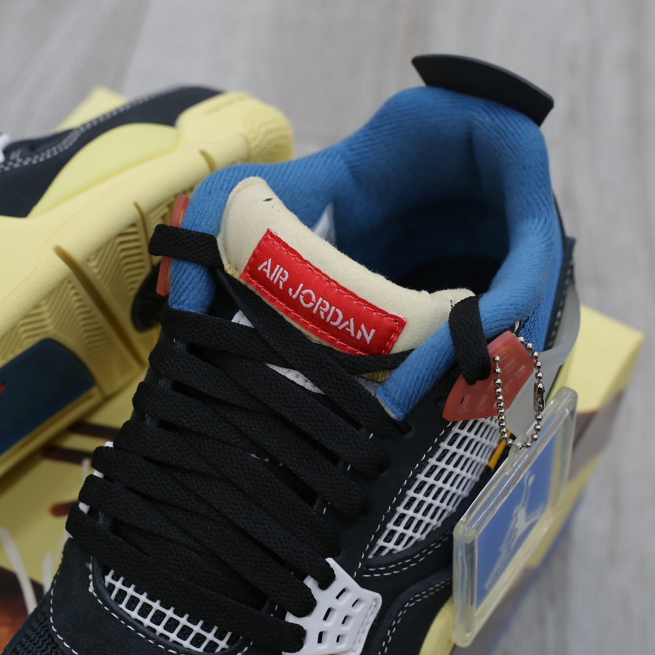 Giày Nike Union LA x Air Jordan 4 Retro ‘Off Noir’ Best Quality