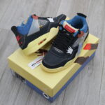 Giày Nike Union LA x Air Jordan 4 Retro ‘Off Noir’ Best Quality