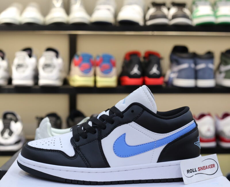Giày Nike Wmns Air Jordan 1 Low ‘Black University Blue’ Like Auth