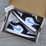 Giày Nike Wmns Air Jordan 1 Low ‘Black University Blue’ Like Auth