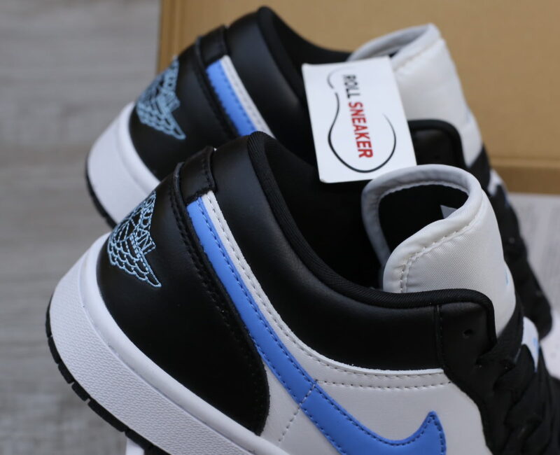 Giày Nike Wmns Air Jordan 1 Low ‘Black University Blue’ Like Auth