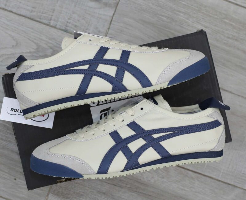 Giày Onitsuka Tiger Mexico 66 ‘Beige Navy’ Like Auth