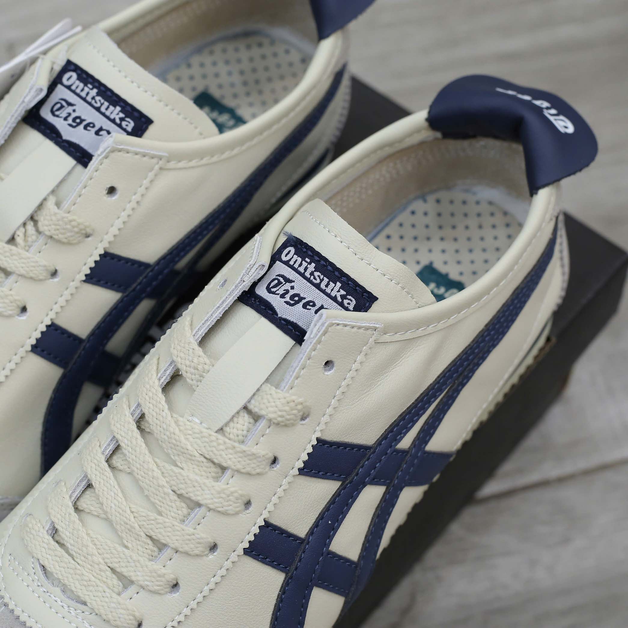 Giày Onitsuka Tiger Mexico 66 ‘Beige Navy’ Like Auth