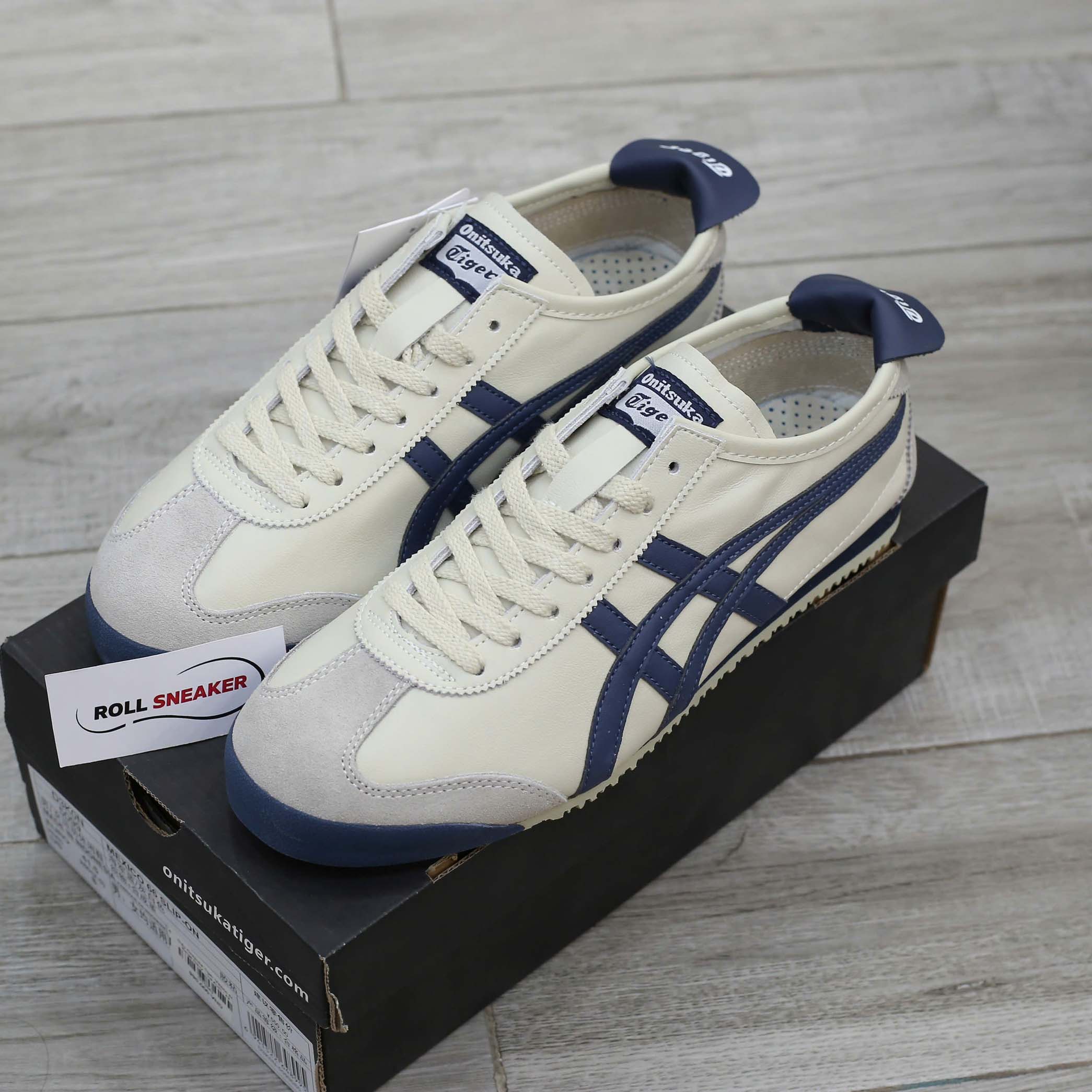 Giày Onitsuka Tiger Mexico 66 ‘Beige Navy’ Like Auth