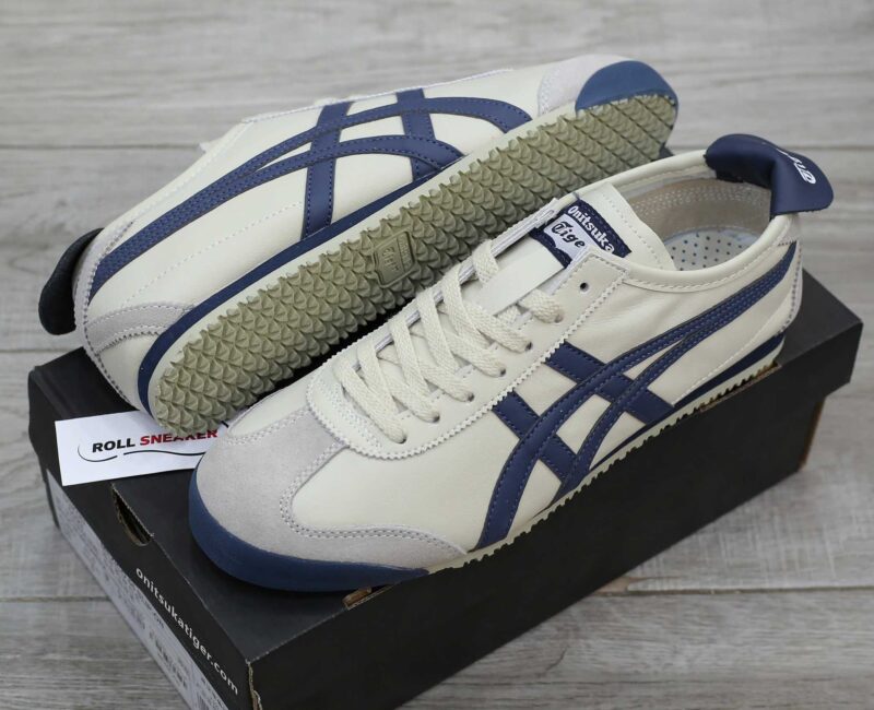 Giày Onitsuka Tiger Mexico 66 ‘Beige Navy’ Like Auth