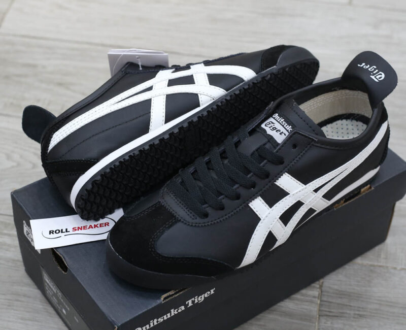 Giày Onitsuka Tiger Mexico 66 ‘Black White’ Like Auth