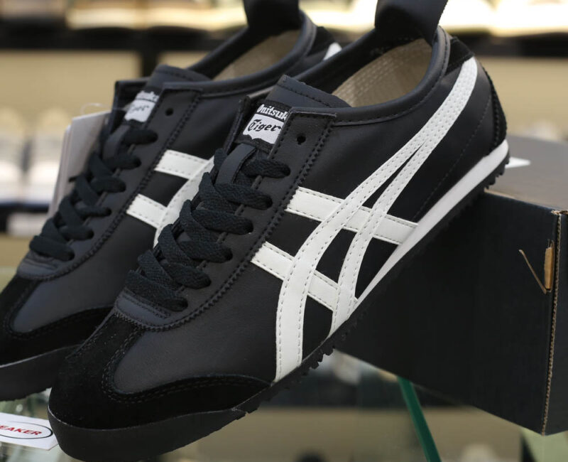 Giày Onitsuka Tiger Mexico 66 ‘Black White’ Like Auth