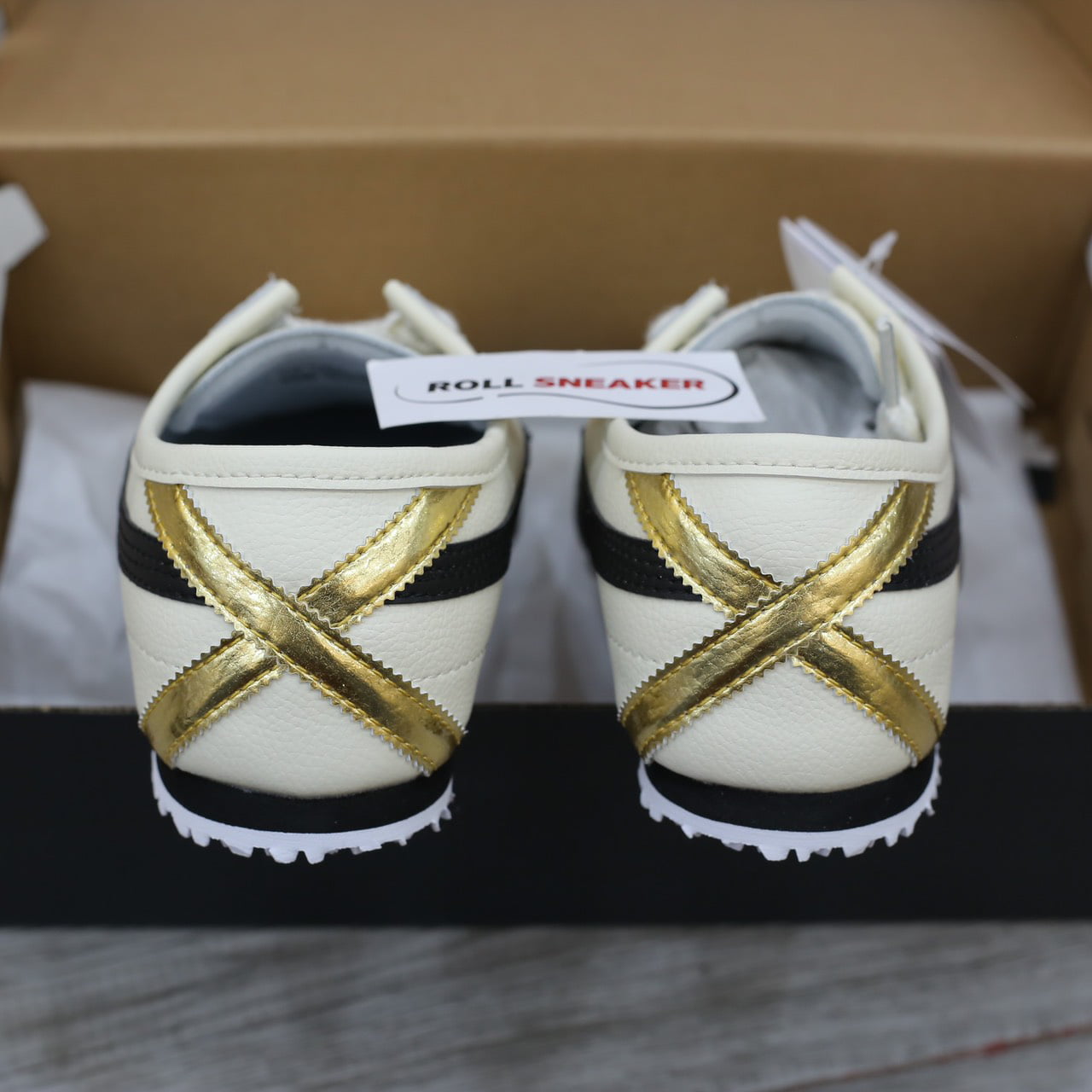 Giày Onitsuka Tiger Mexico 66 'Cream Black' Like Auth