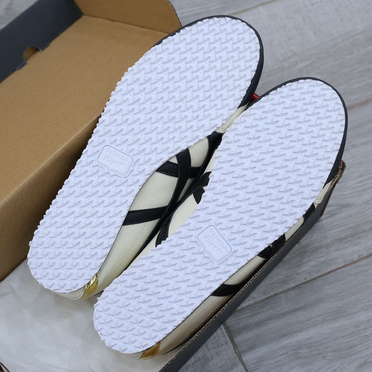 Giày Onitsuka Tiger Mexico 66 'Cream Black' Like Auth